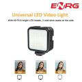 ENRG 5in1 Mobile Phone Vlogging Kit With Tripod Stand 3.5mm Plug And Play Microphone Led Light Adjustable Mobile Holder Wireless Bluetooth Remote  For TikTok  YouTube Videos. 
