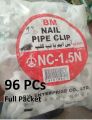 ModularTech PVC Pipe Clip 25mm (1 inch) Pack of 12PCs & 96 PCs, High Quality Pipe Clips, PVC Pipe Clips, HDPE Pipe Clips, Saddle Clamps. 