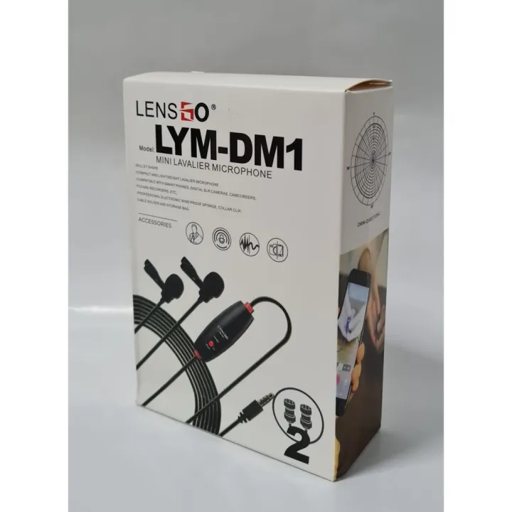 LensGo%20LYM-DM1%20Double%20Mini%20Omni-directional%20Lavalier%20Condenser%20Microphone%20-%20Image%202