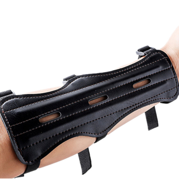 Silk Road Traders Archery Protective Arm Bracer - Black