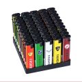 Windproof Disposable Lighter Creative Personality Trendy Household Supermarket Wholesale Small Shop Convenience Store Smoking Set. 