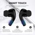 Pro White TWS Airpods Sound & High Quality Touch Sensors True Stereo Headphones with Built in Mic 10m Transmission Bluetooth Wireless Earbuds ,  Sport Headset for all Bluetooth Smart devices. 