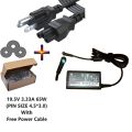 Hp Pavilion Laptop Charger Blue Pin 19.5V 3.33A 65W. 