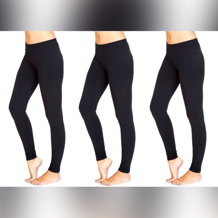 Stylish wear Black lycra Tights for ladies girls women Highly stretchable and comfortable leggings Daraz.pk