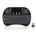 i8 Mini Wireless Keyboard & Touchpad Mouse With RGB Backlit - Rechargeable & Popular For USING With Android TV BOX - Works With All Kind Of PC / LAPTOP / ANDROID TV BOX Through 2.4GHz Wireless Connectivity -. 