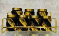7 Pcs Jar set with stand  Made in chaina. 
