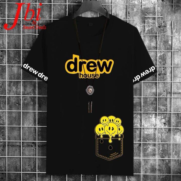 Summer Collection Casual Wear Drew Printed T-shirt Cotton Jersey Trendy  Elegant Fashion tshirt Gym Sports Outdoor Casual wear t-shirt for Men at  Full