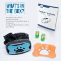 Petic Advanced 2in1 Anti Bark Dog Collar Stop Dogs Excessive Barking Device SAFE HARMLESS & HUMANE Anti-Bark Training for Small Medium Large Size Breeds. 