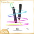 Enigma- Children Jump Rope Color Changing Led Jump Rope Usb Rechargeable Fitness Training for Kids Adults Tangle-free Light-up Skipping Rope 280cm. 
