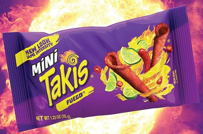 Takis Fuego Hot Chili Pepper & Lime Tortilla Chips, 1 Pack