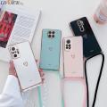 Love Heart Crossbody Lanyard Strap Phone Case For Xiaomi Redmi Note 10 Pro 11 12 8 9 Pro Max Plus 7 Redmi 9 9A 9T 9C 10C Cover. 