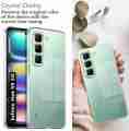 Infinix Hot 50 Pro Plus Cover New Ultra Thin Soft Tpu Silicon Dust Proof Transparent Back Cover. 