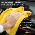 Microfiber Cloth Super Plushed 1000GSM 40x40cm - Super Soft Car Cleaning/ Polishing Towel. 