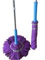Cleano Microfiber Twist Rotating Floor Cleaner Mop, Microfiber Twist Tornado Mop DUSt Mop With Wringer Self-Wringing. 