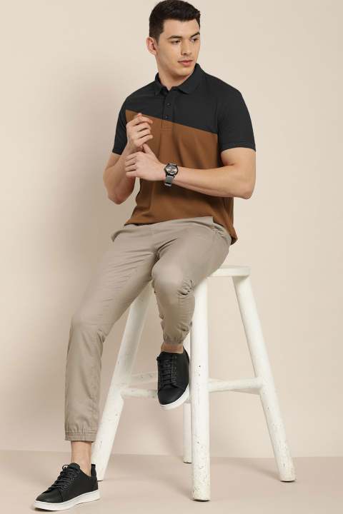 ELO - Max 21 Men's Contrast Style Polo Shirt