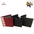 Pocket Friendly Leather Wallet and Card holder Purse for Men, Elegant Slim and Smart Wallet, Violet Or Purse For Men, Branded Gents Wallets. 