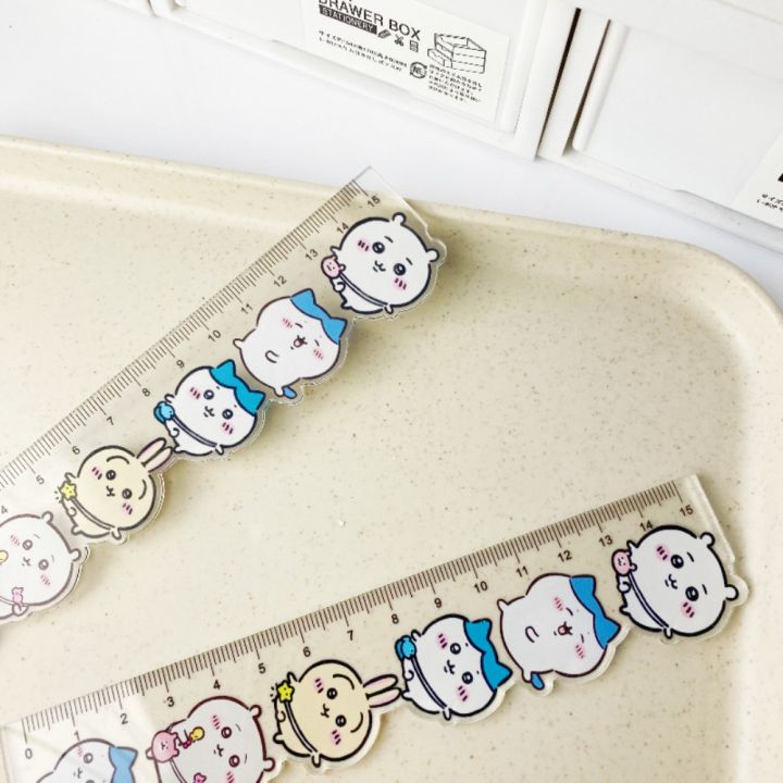 Funny 15cm Gojo Transparent Ruler Cute Cartoon Jujutsu Kaisen Straight ...