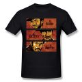 Fashion Men Clothing The Good The Bad and Ugly Print T Shirt for Male Il Buono Brutto Cattivo Tops Summer Commuter Casual Tees. 