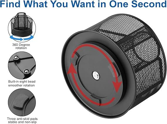 Rotating%20Desk%20Organizer,%20Metal%20Mesh%20Pen%20Organizer%20Pencil%20Holder%20Large%20Pen%20Holder%20for%20Desk%20Marker%20Organizer%20Cute%20Office,%20School,%20Home,%20Art%20Suppliers%20-%20Image%204