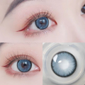 1 Pair new Eye Lens Event 3 Tone Contact Lenses For Girls+ Free kit case and water - Fresh color for 5 to 6 time Use,disposible lenses, lense, eye lense, color lense , eye lenses for girls. 