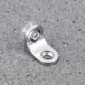 Glass Shelf Bracket with Suction Cup Base Support With Screws Right Angle Fixing Brackets for Kitchen Cabinets Cupboard Pack Of 10, 20 And 50. 