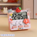 Measure the timing law countdown alarm clock for children's special homework self-timer learning children's kitchen machinery loud sound. 