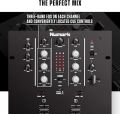 Numark M2 - 2-Channel Scratch DJ Mixer | Rack-Mountable with 3-Band EQ, Microphone Input & Replaceable Crossfader (Reverse & Slope Controls) - Like New. 