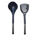 Salan Spoon | Rice Spoon with Steel handle Serving Colorful Melamine (10 inch). 