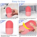 Face Stone Jade Roller Massager with Gua Sha Stone And Ice Roller Multicolour Set Facial Roller 100% Natural Stone Jade Roller For Skin Eye Neck Body Ice Cube. 