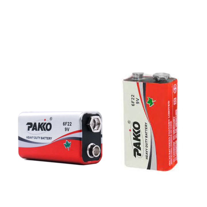 2pcs of 9v Battery PAKKO (best quality)