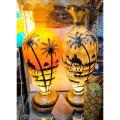 Camel skin lamps.... 32 inches height.... Vase shape ... / handicraft / Multani art / Handpainted/ Vip's Creation. 