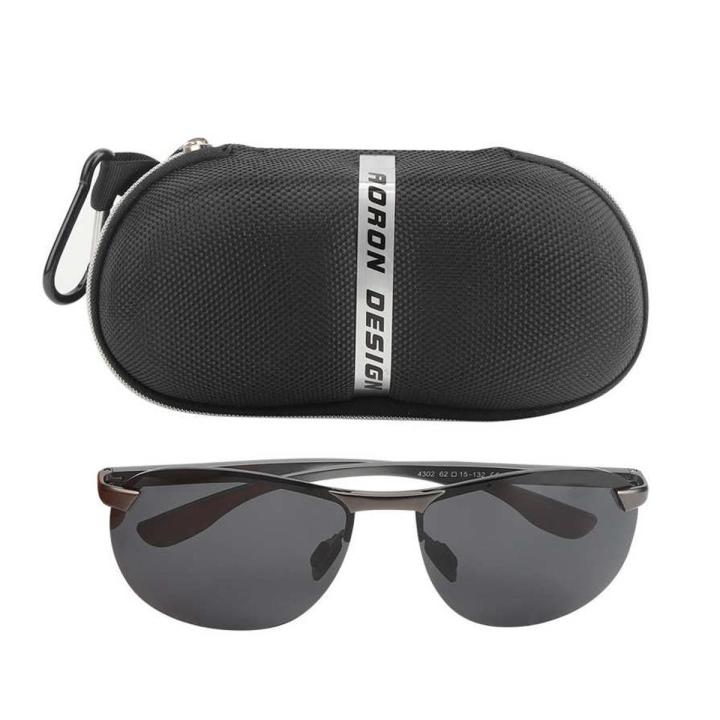 Hao Kan Aluminum Magnesium Sunglasses Polarized Men Driving Cycling Fishing Sun Glasses for Outdoor Sports