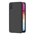 Vivo S1 MATTE BLACK FLEXIBLE TPU CASE SLIM COVER - SHOCKPROOF. 
