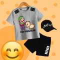 "Eid-ul-Adha Kids' Printed T-Shirt, Shorts & Cap Combo: Pack of 3". 