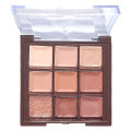 Chocolate Eyeshadow Palette Nine Colors Eyeshadow Earth Tone Pearlescent Matte Pure Desire Nude Makeup Douyin Live Broadcast Same 150. 