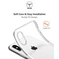 Apple Iphone XS Max (6.5) – TELFOO Transparent Case - Crystal Clear Cover Compatible With IPhone XS Max.. 