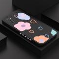 ZeroQiQi for Samsung Galaxy Note 10 Case Lovely Printing Petal Love Phone Cover Soft Anti Drop Full Cover Camera Protection Case. 