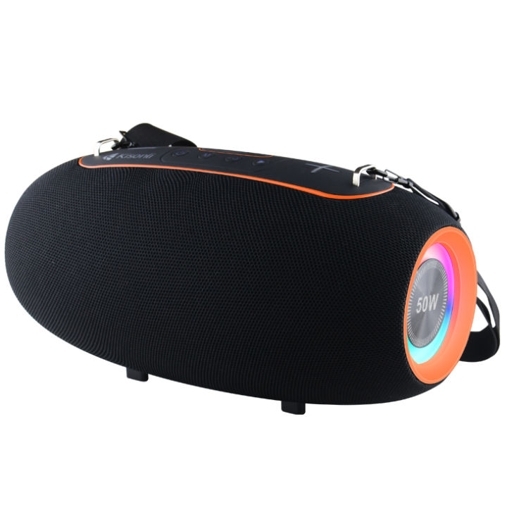 Kisonli K8 50W Deep Bass Subwoofer Large Bluetooth Speaker – Powerful ...