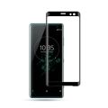 Tempered Glass for Sony Xperia XZ3 Curved Glass Full Coverage Screen Protector - BLACK. 