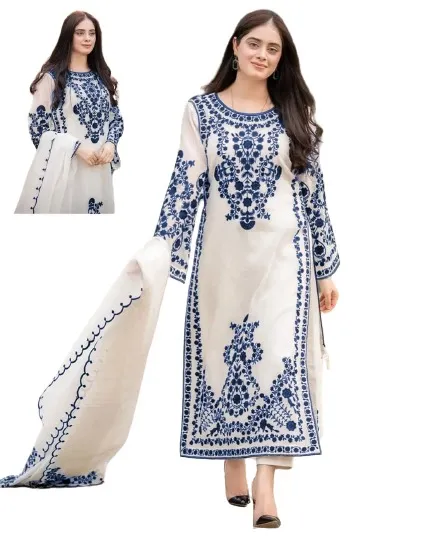 Party%20Wear/Wedding%20Collection-STITCHED%20%7C%20Formal%20Wear%20Beautiful%20Contrast%20Thread%20Embroidery%20Shirt+Trouser+Dupatta%203-Piece%20Dress%20For%20Women%20By%20Deals%20Mall%20-%20Image%203