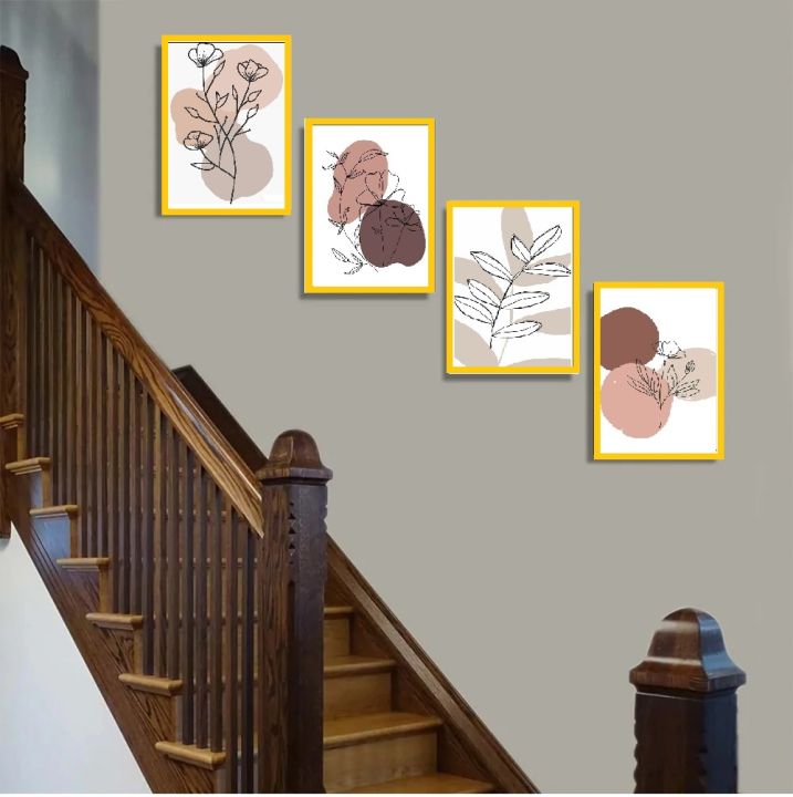 4%20pcs%2010x12"%20Picture%20Frames%20Abstract%20Art%20Wall%20photo%20frame%20Living%20Room%20Picture%20Frame%20&%20Room%20Decor%20Foto%20frame%20-%20Image%203