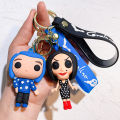 【BIG SALE】 Horror Movie Child's Play Chucky Doll Key Ring PVC Keychain Pendant Figure Toys Dolls. 
