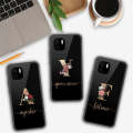 Xiaomi_ Poco C50 Cover - Personalized Alphabet Series - HQ Ultra Shine Premium Infinity Glass Soft Silicon Borders Case. 