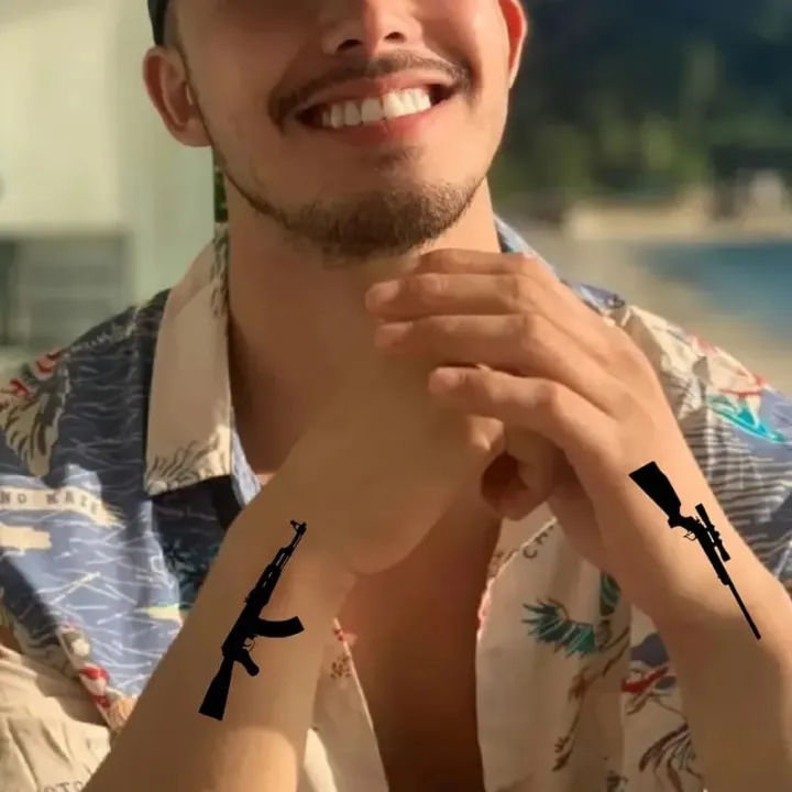 2%20sheet%20Waterproof%20Temporary%20Tattoo%20Sticker%20Gun%20AK-47%20new%20design%20tattoo%20stickers%20fake%20tattoo%20for%20kid%20man%20woman%20and%20girl%20-%20Image%202