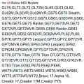 【Mary DAI Store】Keyboard for MSI GS75 Stealth GS73 GS73VR GS72 GS70 GS63 GS63VR GS60 Clear Silicone 14 15.6 17 Laptop Skin. 
