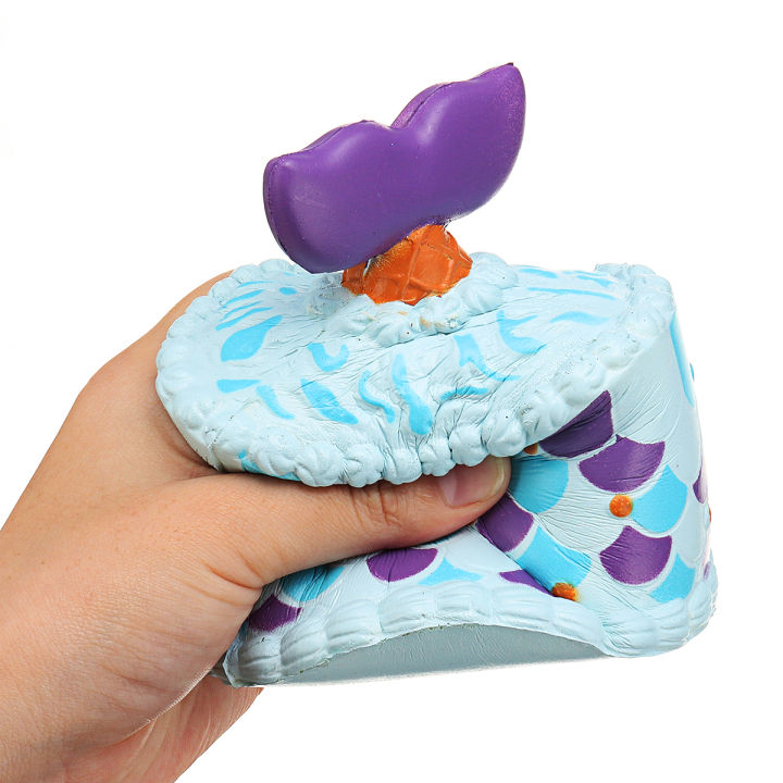 Jumbo Squishy  Unicorn Mermaid Cake Slow Rising  Gift Kids Toy
