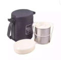 2+1 Partitions Hotline Insulated Food Carrier Lunch Box Tiffin. 