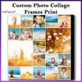 Personalized Custom Photo Frames Family Friends Collage Canvas Frame - Create Your Own Picture Frame Online with Favourite Plus. 