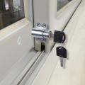 Panda Online Sliding Patio Door Window Additional Security Locking Catch Push Lock Key. 