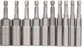 Drill Socket Socket Adapter Nut Driver Drill Bit (8mm-10mm-12mm-13mm-14mm). 